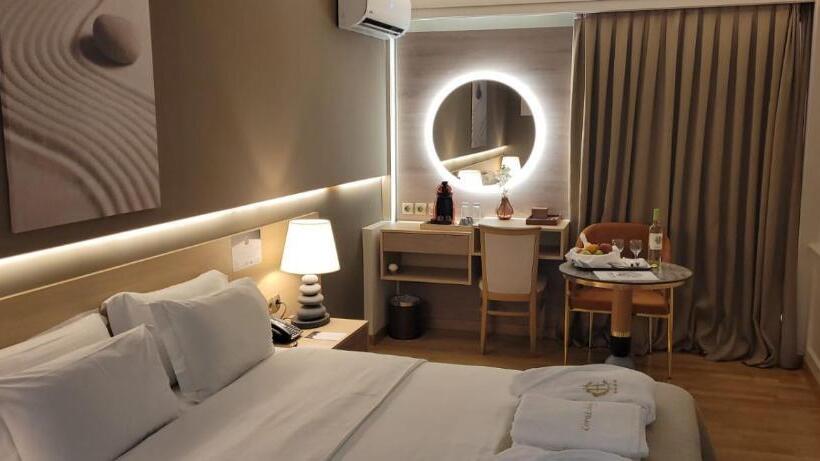 스탠다드 싱글 룸 바다 전망, Coral Hotel Athens