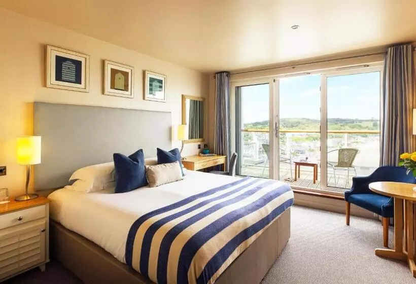 اتاق سوپریور با چشم‌انداز دریا, St Brides Spa Hotel & Village Apartments