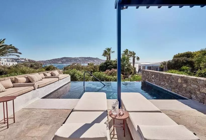 海の見えるプレミアムスイート, Mykonos Theoxenia, A Member Of Design Hotels