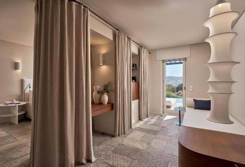 Люкс Премиум Вид на Море, Mykonos Theoxenia, A Member Of Design Hotels