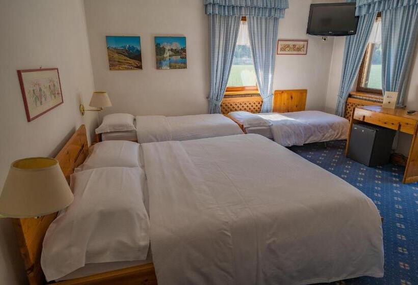 Трехместный Номер Стандарт с Видом, Sporthotel Europa Sul Lago