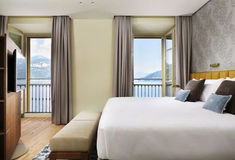 Suite with lake view, Grand Hotel Victoria Concept & Spa, By R Collection Hotels