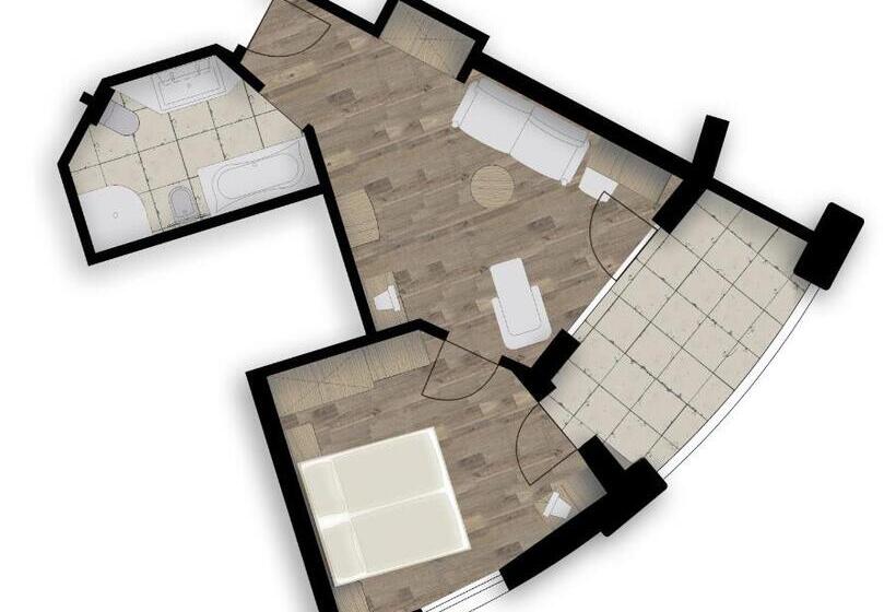 Люкс с Балконом, Das Paradies