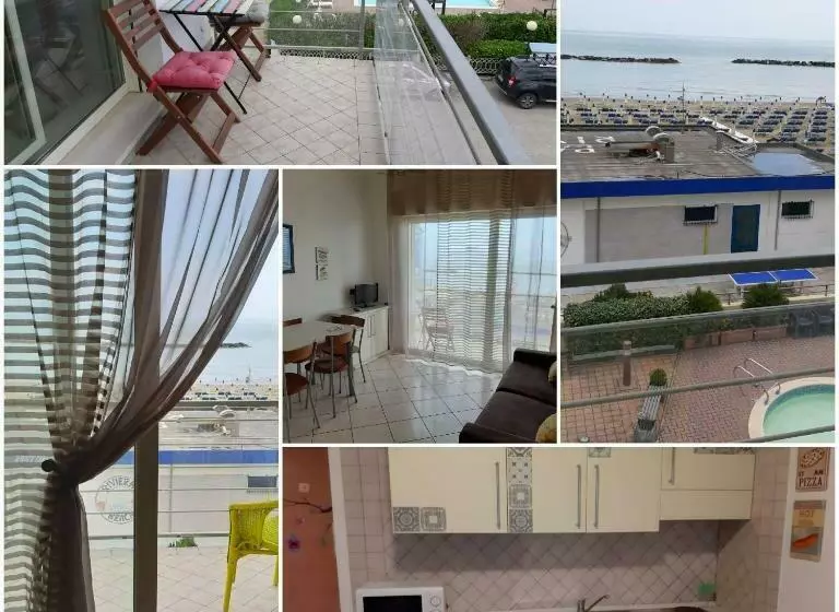 海の見える１ベッドルームアパートメント, Residence Moderno