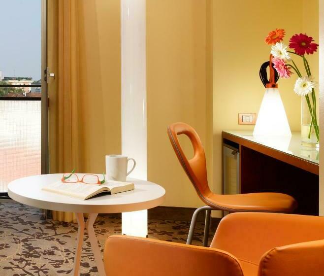 Quarto Superior com Vistas, Unahotels Mediterraneo Milano