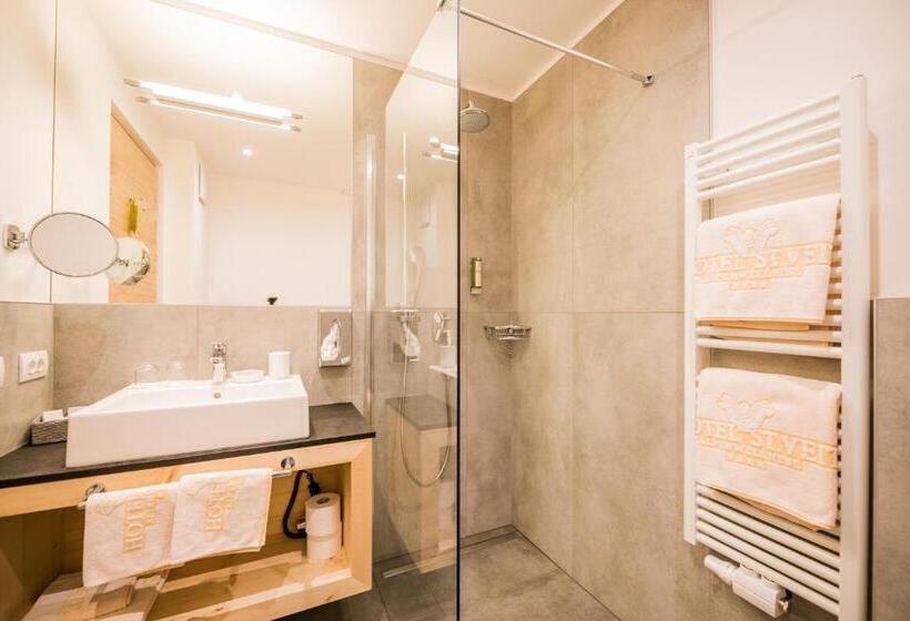 침실 2개 아파트, Alpenwellnesshotel St. Veit