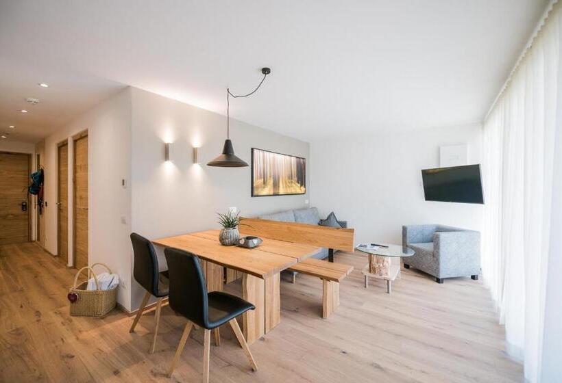 침실 2개 아파트, Alpenwellnesshotel St. Veit