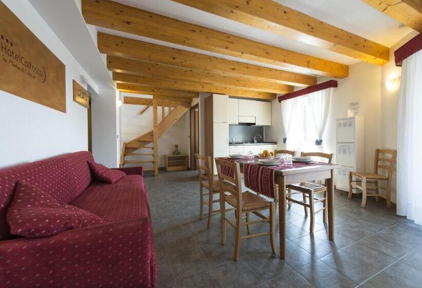 شقة ديلوكس غرفة نوم واحدة, Colfosco