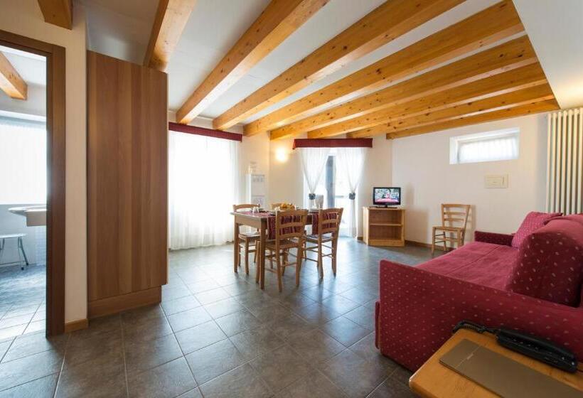 شقة ديلوكس غرفة نوم واحدة, Colfosco