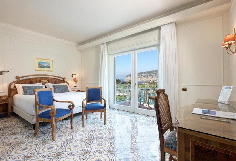 חדר דלוקס צדדי נוף לים, Grand Hotel De La Ville