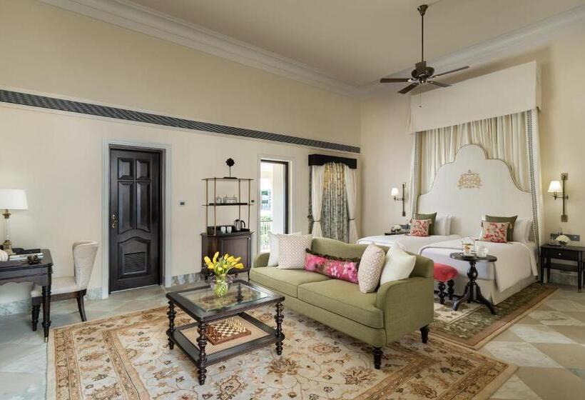Quarto Deluxe Cama King, Taj Usha Kiran Palace, Gwalior