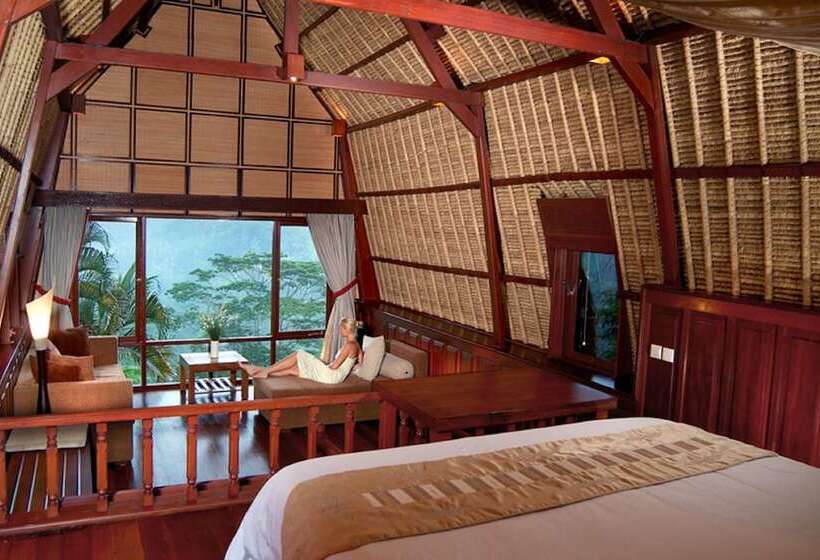 带1个卧室的复式别墅, Kupu Kupu Barong Villas And Tree Spa By L’occitane