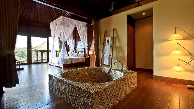 Villa 1 Makuuhuone, Kupu Kupu Barong Villas And Tree Spa By L’occitane