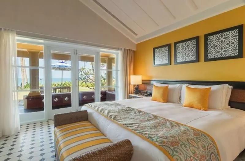 オーシャンビューのデラックス１ベッドルームビラ, Taj Holiday Village Resort & Spa, Goa