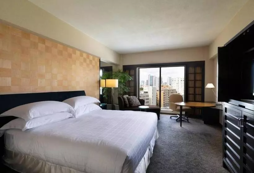 キングサイズベッドのデラックスルーム, Sheraton Miyako Hotel Tokyo
