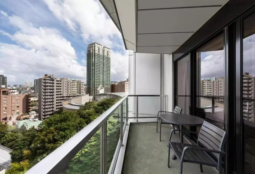 キングサイズベッド、シティビューデラックスルーム, Sheraton Miyako Hotel Tokyo