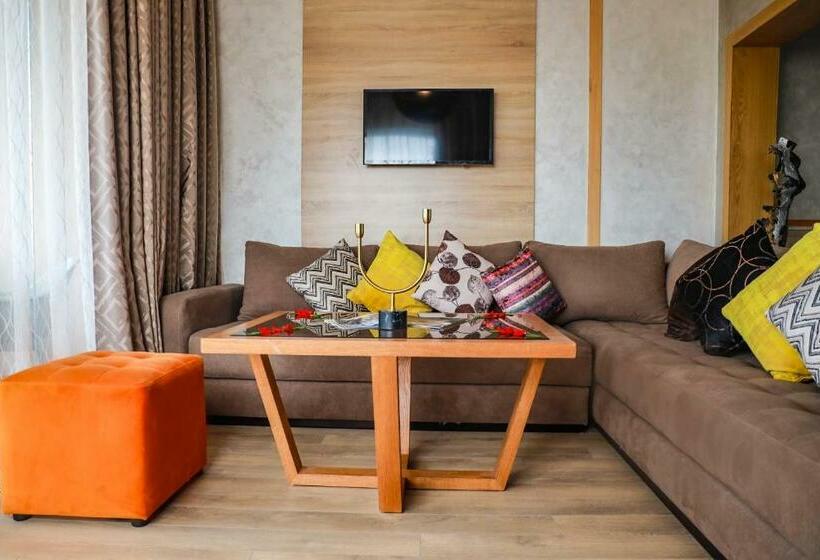 带海景的复工套房, Mabrouk Hotel And Suites Adult Only