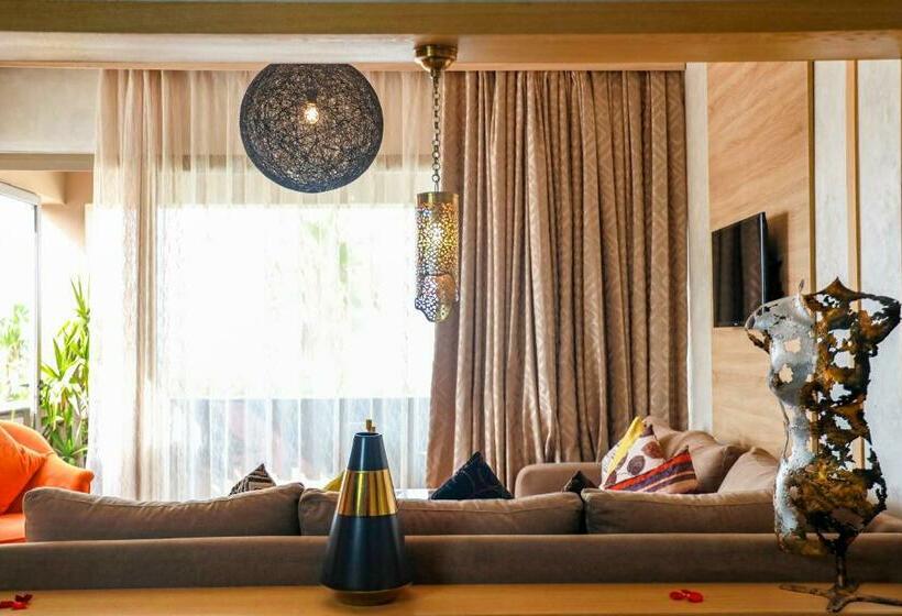 带海景的复工套房, Mabrouk Hotel And Suites Adult Only