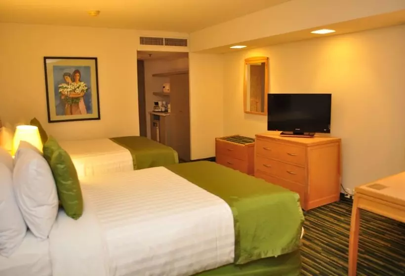 ２ダブルベッドのスタンダードルーム, Radisson Paraiso Hotel Mexico City