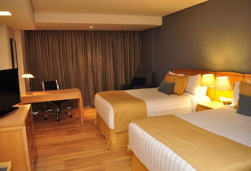 ２ダブルベッドのスタンダードルーム, Radisson Paraiso Hotel Mexico City