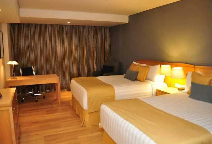 ２ダブルベッドのスタンダードルーム, Radisson Paraiso Hotel Mexico City
