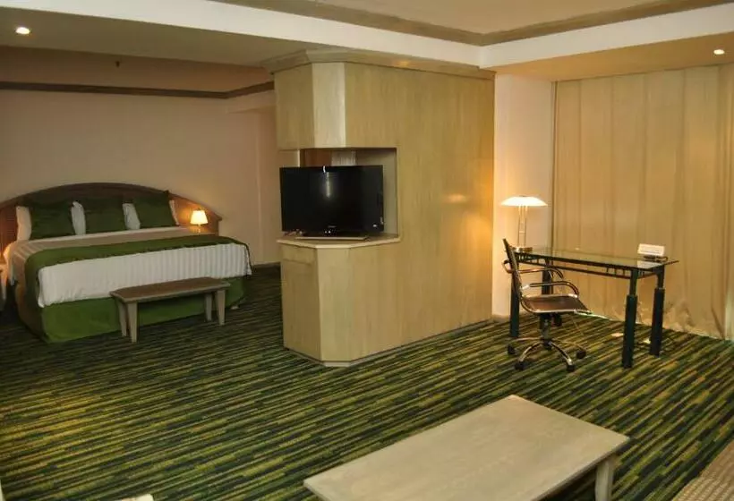 キングサイドベッドのスタンダードワンルーム, Radisson Paraiso Hotel Mexico City