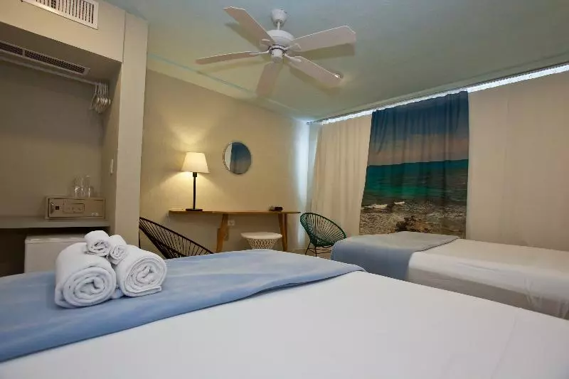 اتاق استاندارد با چشم‌انداز دریا, Rocamar Hotel Isla Mujeres