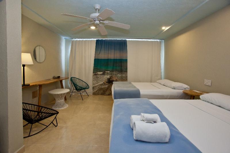 스탠다드 룸 바다 전망, Rocamar Hotel Isla Mujeres