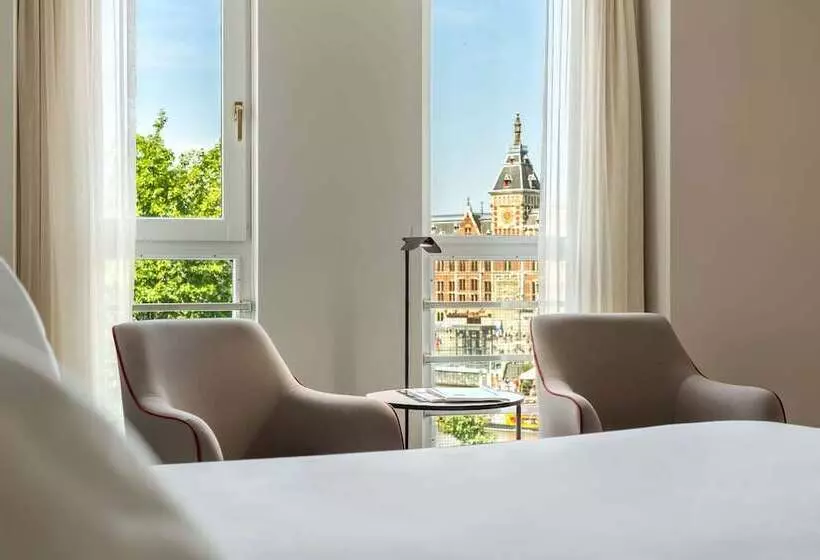 景色の見えるスーペリアルーム, NH Collection Amsterdam Barbizon Palace
