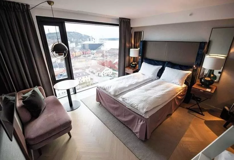 Standard-huone Merinäkymä, Radisson Blu Caledonien Hotel, Kristiansand