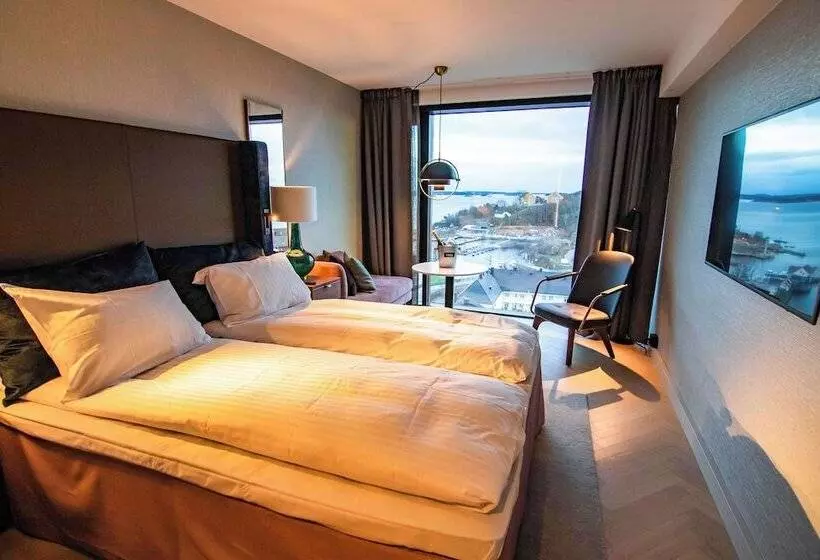 Standard-huone Merinäkymä, Radisson Blu Caledonien Hotel, Kristiansand