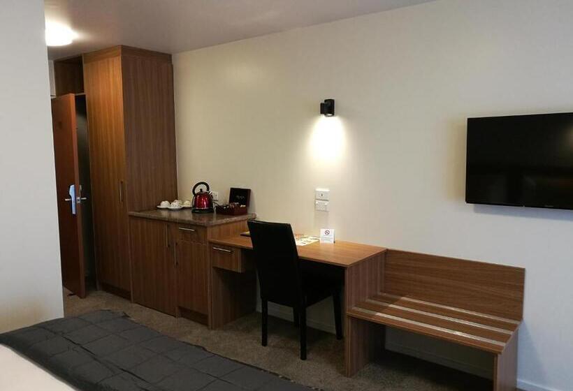 带大床的豪华间, The Victoria Hotel Dunedin