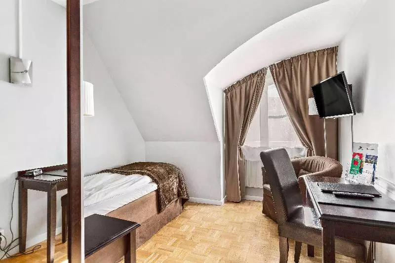 スタンダードシングルルーム, Vimmerby Stadshotell, Worldhotels Crafted