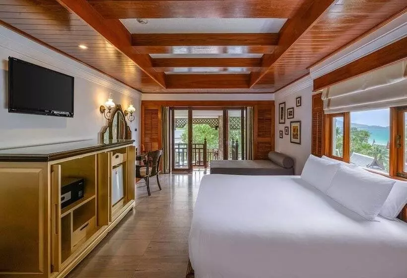 اتاق استاندارد با تراس و چشمانداز دریا, Thavorn Beach Village Resort & Spa Phuket
