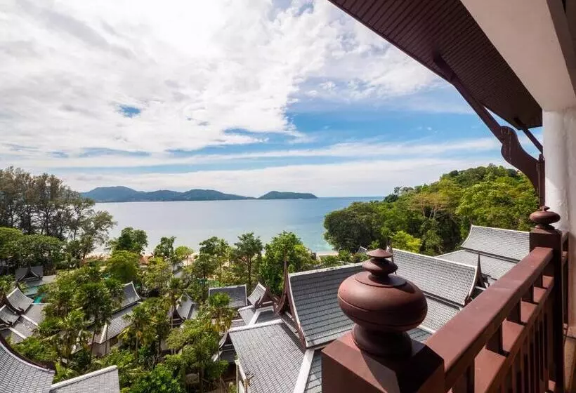 اتاق استاندارد با تراس و چشمانداز دریا, Thavorn Beach Village Resort & Spa Phuket