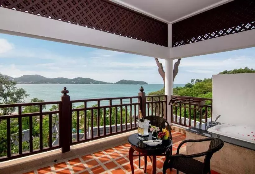 اتاق استاندارد با تراس و چشمانداز دریا, Thavorn Beach Village Resort & Spa Phuket