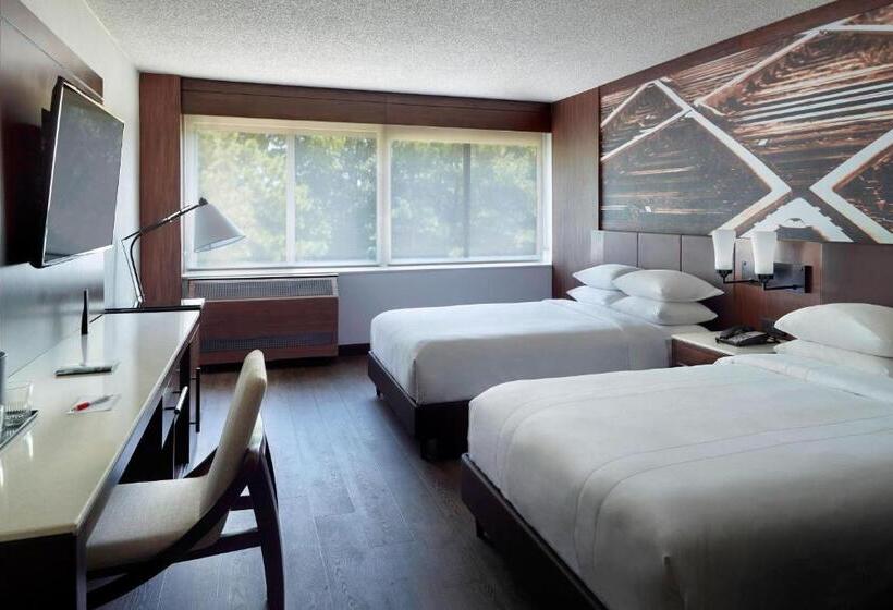 غرفه قياسيه سريرين مزدوجين, Atlanta Marriott Peachtree Corners