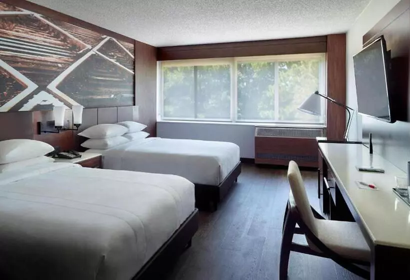 ２ダブルベッドのスタンダードルーム, Atlanta Marriott Peachtree Corners