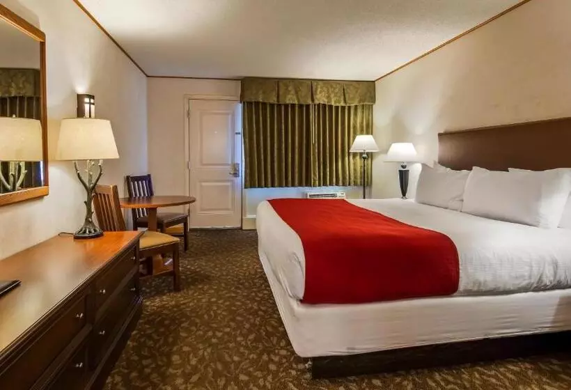 キングサイズベッドのスタンダードルーム, Best Western Adirondack Inn