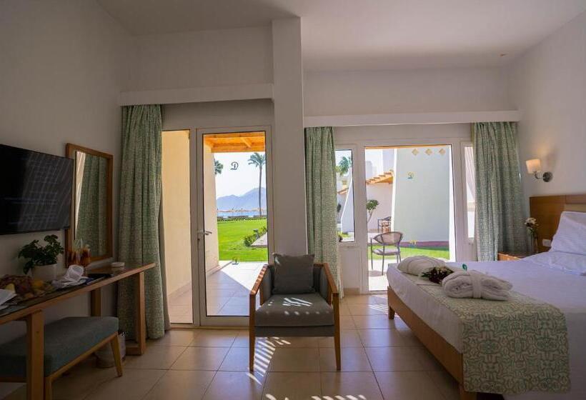 اتاق اساندارد با چشمانداز جانبی به دریا, Dahab Lagoon Club & Resort Ex Tirana Dahab