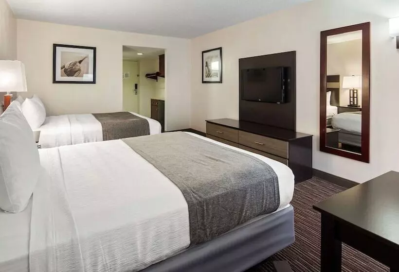 ２ダブルベッドのスタンダードルーム, Best Western Oak Manor