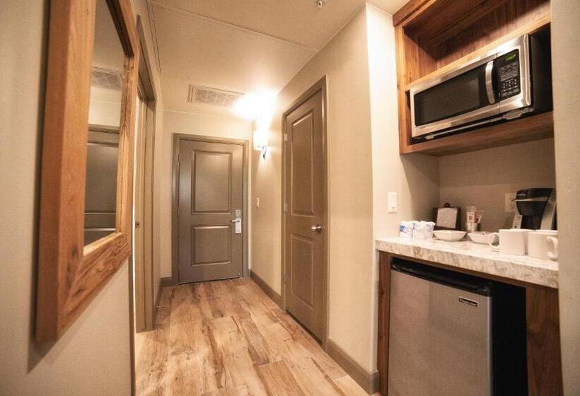 غرفة ديلوكس سرير كينج, Driftwood Lodge