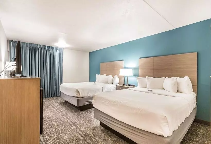 اتاق استاندارد با 2 تخت دوبل, Everspring Inn And Suites