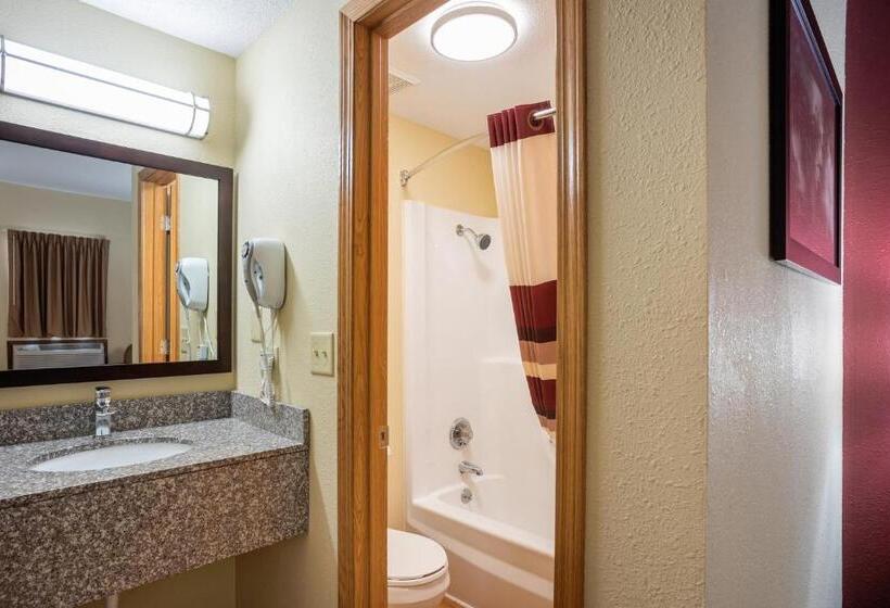 디럭스 룸 킹사이즈 침대, Red Roof Inn Des Moines