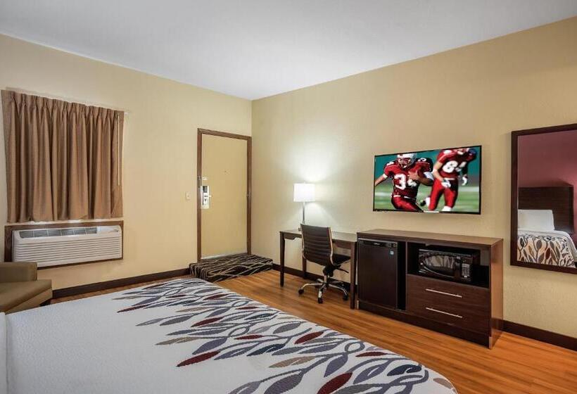 디럭스 룸 킹사이즈 침대, Red Roof Inn Des Moines