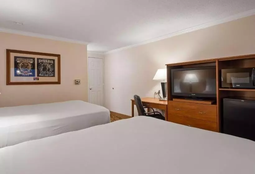 ２ダブルベッドのスタンダードルーム, Sturgis Lodge And Suites