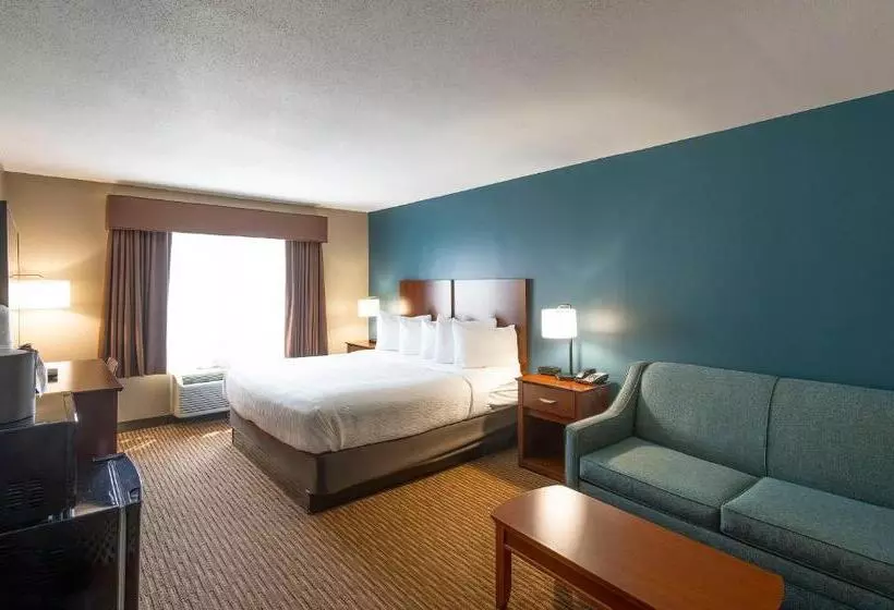 キングサイズベッドのスタンダードルーム, The Hotel Saratoga, Ascend Hotel Collection