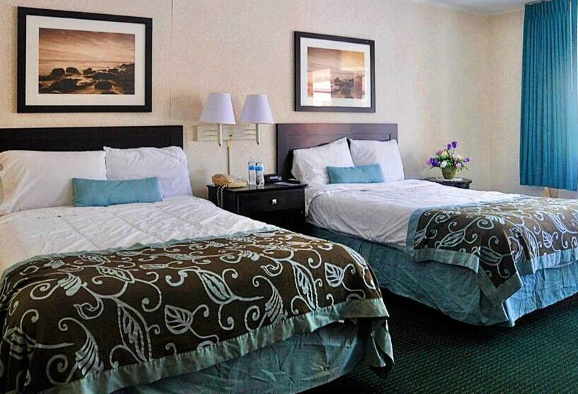 带2个双人床的标准工作室, Azalea Inn & Suites