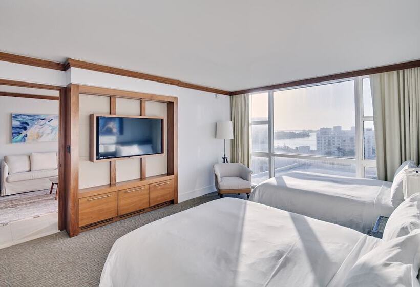 带1个卧室的豪华公寓, Carillon Miami Wellness Resort