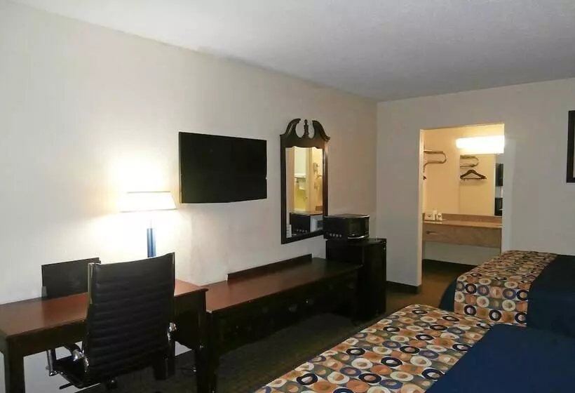 ２ダブルベッドのスタンダードルーム, Americas Best Value Inn Newnan